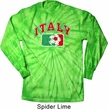 Italy Long Sleeve Tie Dye Shirt