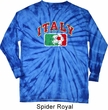 Italy Long Sleeve Tie Dye Shirt
