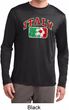 Italy Mens Dry Wicking Long Sleeve Shirt