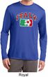 Italy Mens Dry Wicking Long Sleeve Shirt