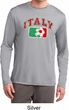 Italy Mens Dry Wicking Long Sleeve Shirt
