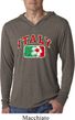 Italy Mens Hooded Shirt