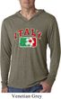 Italy Mens Hooded Shirt