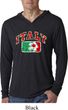Italy Mens Hooded Shirt
