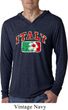 Italy Mens Hooded Shirt