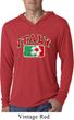 Italy Mens Hooded Shirt