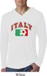 Italy Mens Hooded Shirt