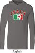 Italy Mens Lightweight Hoodie