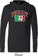 Italy Mens Lightweight Hoodie