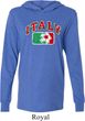 Italy Mens Lightweight Hoodie