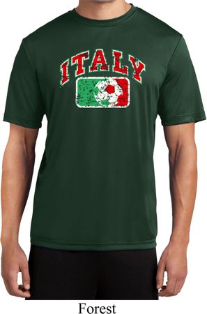 Italy Mens Moisture Wicking Shirt