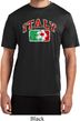 Italy Mens Moisture Wicking Shirt