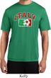 Italy Mens Moisture Wicking Shirt