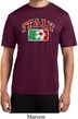 Italy Mens Moisture Wicking Shirt