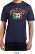 Italy Mens Moisture Wicking Shirt