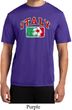 Italy Mens Moisture Wicking Shirt