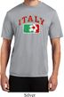 Italy Mens Moisture Wicking Shirt