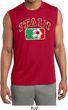 Italy Mens Sleeveless Moisture Wicking Shirt