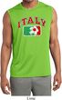 Italy Mens Sleeveless Moisture Wicking Shirt