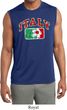 Italy Mens Sleeveless Moisture Wicking Shirt