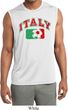 Italy Mens Sleeveless Moisture Wicking Shirt
