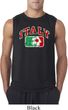 Italy Mens Sleeveless Shirt