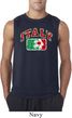 Italy Mens Sleeveless Shirt