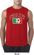 Italy Mens Sleeveless Shirt