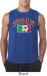 Italy Mens Sleeveless Shirt