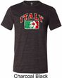 Italy Mens Tri Blend Crewneck Shirt