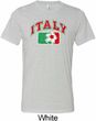 Italy Mens Tri Blend Crewneck Shirt