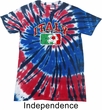 Italy Patriotic Tie Dye Shirt