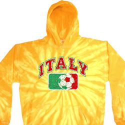 Italy Tie Dye Hoodie Italy Tie Dye Hoodie