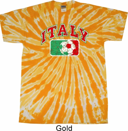 Italy Twist Tie Dye Shirt
