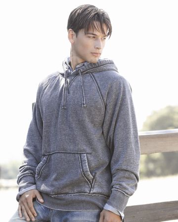 J America Hoody Hooded Sweatshirt Vintage Zen Fleece Hoody