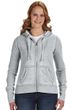 J America 8913 Ladies Hoodie Full-Zip Hooded Sweatshirt Zen Fleece Hoody