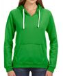 J America 8836 Ladies V-Neck Sydney Brushed Hoodie