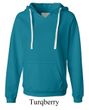 J America 8836 Ladies V-Neck Sydney Brushed Hoodie