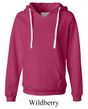 J America 8836 Ladies V-Neck Sydney Brushed Hoodie