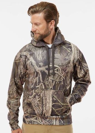J. America Mens Polyester Tailgate Hooded Sweatshirt - 8615