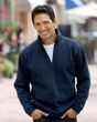 J America 8634 Sweatshirt 1/4 Zip Heavyweight Fleece Sweat Shirt