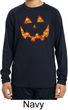 Jack O Lantern Skull Kids Dry Wicking Long Sleeve Shirt