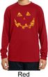 Jack O Lantern Skull Kids Dry Wicking Long Sleeve Shirt
