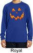 Jack O Lantern Skull Kids Dry Wicking Long Sleeve Shirt