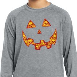 Jack O Lantern Skull Kids Dry Wicking Long Sleeve Shirt Jack O Lantern Skull Kids Dry Wicking Long Sleeve Shirt