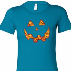 Jack O Lantern Skull Ladies Halloween Shirts