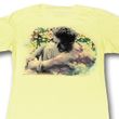 James Dean Juniors Shirt Cloudy Yellow Tee T-Shirt