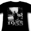 James Dean Juniors Shirt New York 1955 Black Tee T-Shirt