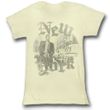 James Dean Juniors Shirt New York Yellow Tee T-Shirt