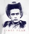 James Dean Juniors T-shirt Cowboy James White Tee Shirt